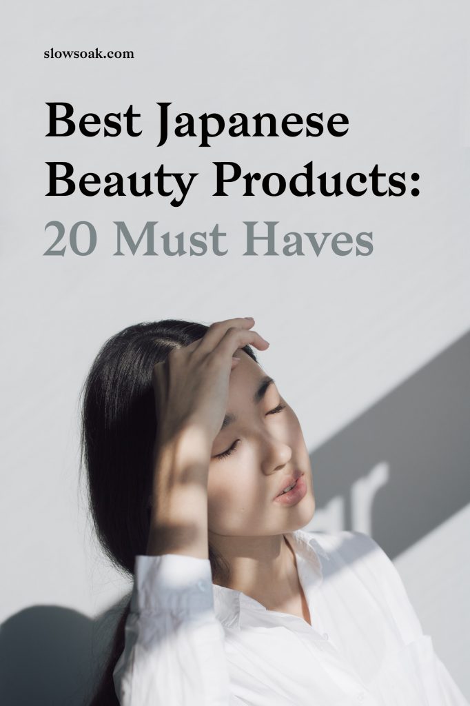 Best Japanese Beauty Products: 20 Must Haves - Visit www.slowsoak.com to discover bathing culture from around the world. japanese beauty, japanese bathing, japanese products, japanese skincare, best beauty products, japanese beauty products skincare, best japanese skincare products, best japanese beauty, japanese bath, japanese cleanser, japanese toner, japanese moisturizer, japanese soap, japanese towels, japanese shampoo, japanese conditioner, japanese face mask, japanese primer, japanese sunscreen, japanese toothpaste, japanese blotting papers, beauty skin care, best beauty products on amazon