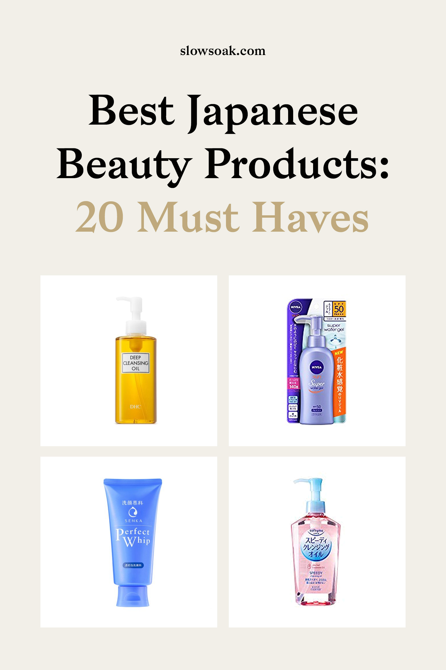 Best Japanese Beauty Products 20 Must Haves Slow Soak