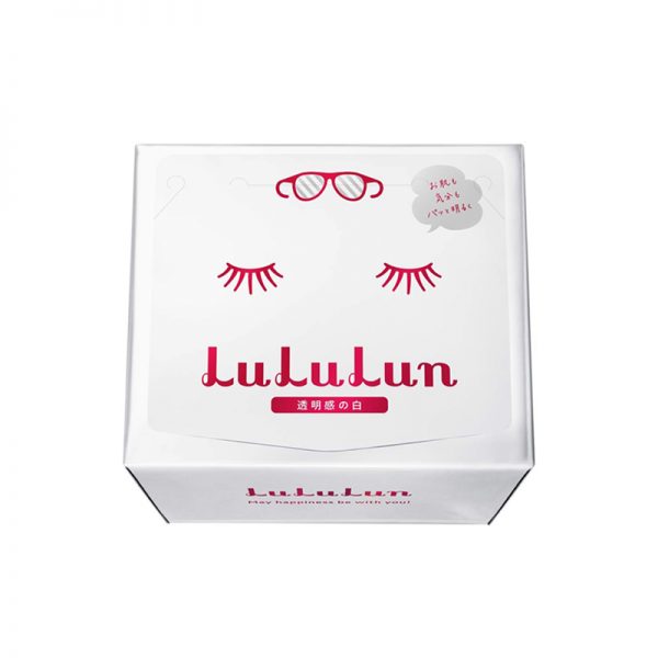 LuLuLun Regular Face Mask White